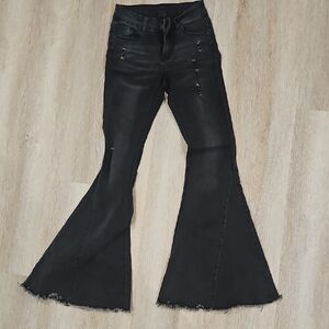Lucky & Blessed Black Denim Pants